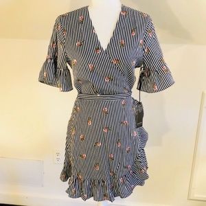 NWT Privacy Please Wrap Dress (Fits as a S/M)